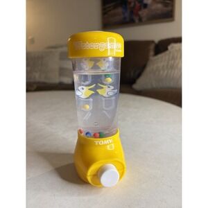 Vintage Tomy Watergames Handheld Pelican Water Game Yellow Retro Toy